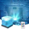 Ocean Wave Romantic 3 D Crystal Lamp